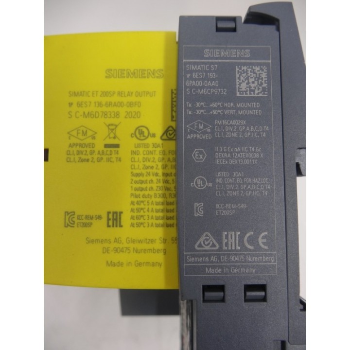 SIEMENS SIMATIC Siemens 6ES7155-6AU01-0BN0 Zestaw modułów systemu Siemens SIMATIC ET 200SP