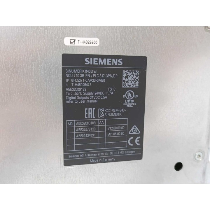 Siemens 6FC5371-0AA30-0AB0
