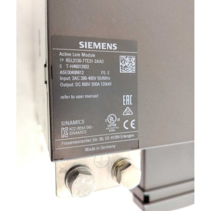 Siemens 6SL3130-7TE31-2AA3