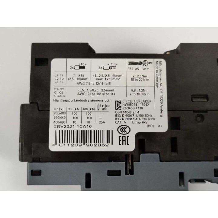 Siemens 3RV2021-1CA10