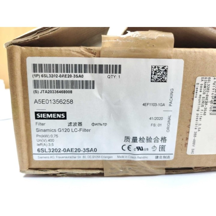 Siemens 6SL3202-0AE20-3SA0