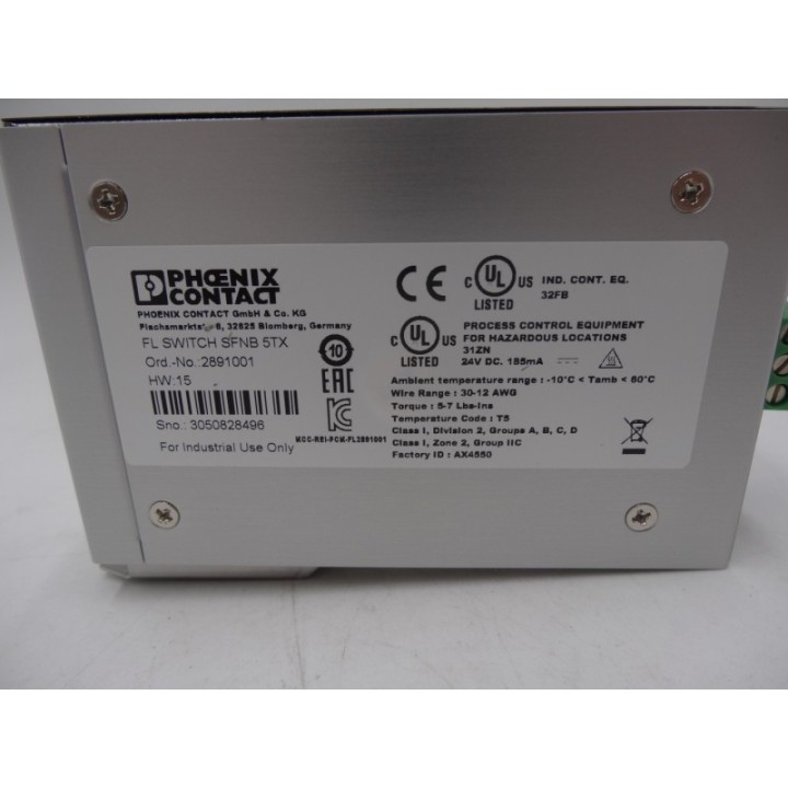  Phoenix Contact Phoenix Contact FL SWITCH SFNB 5TX