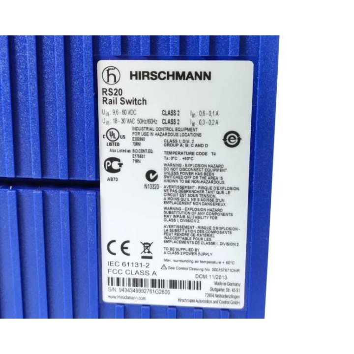 Hirschmann RS20-0800T1T1SDAUHH