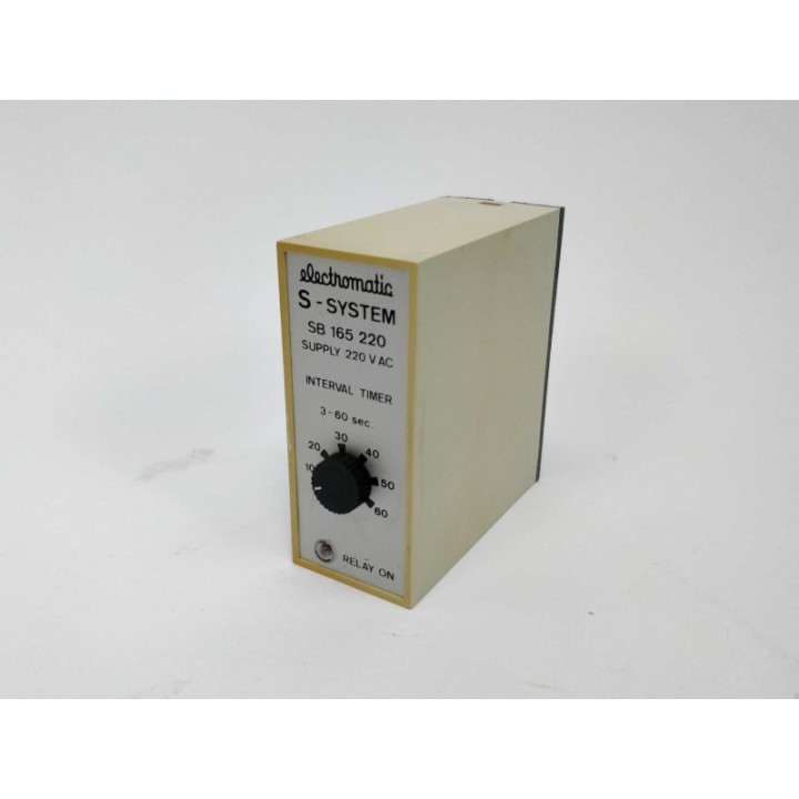 Electromatic SB 165 220   SB165220 220 VAC