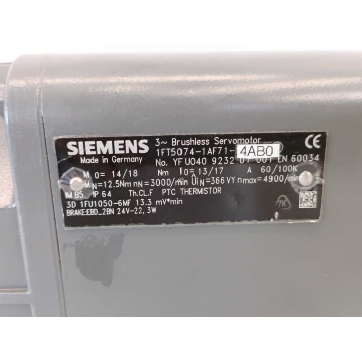 Siemens 1FT5074-1AF71-4AB0