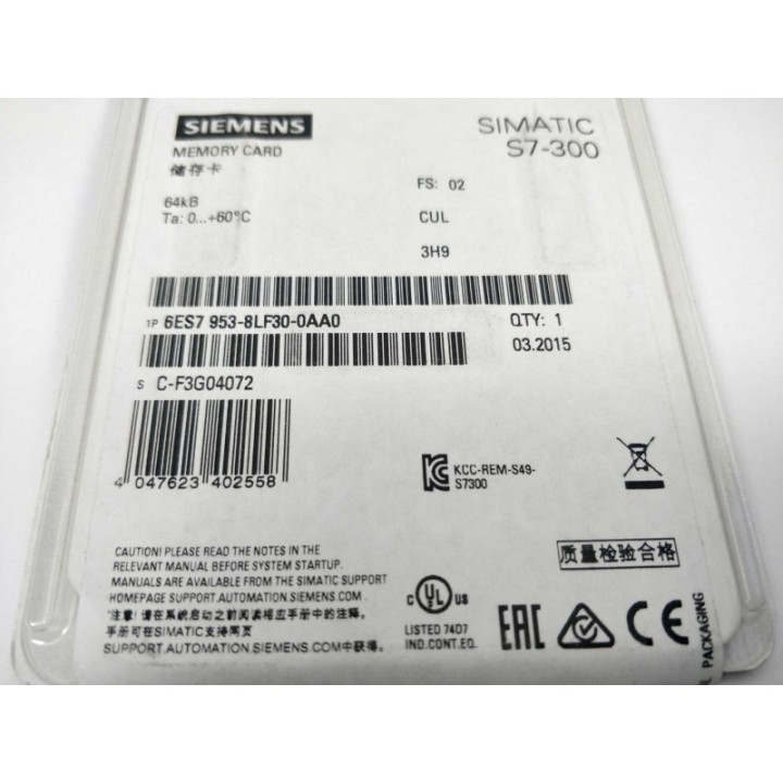 SIEMENS 6ES7953-8LF30-0AA0