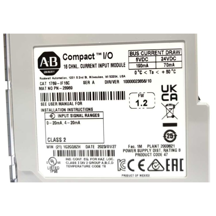 Rockwell Automation 1769-IF16C
