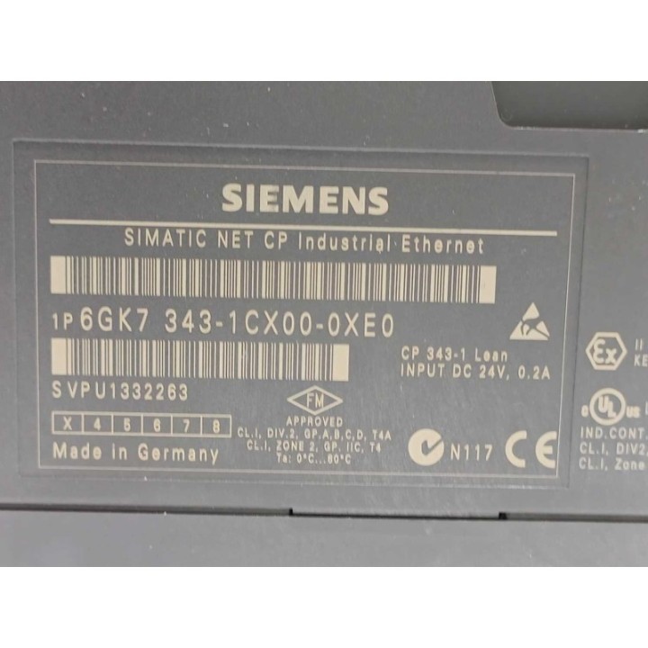 SIEMENS 6GK7343-1CX00-0XE0