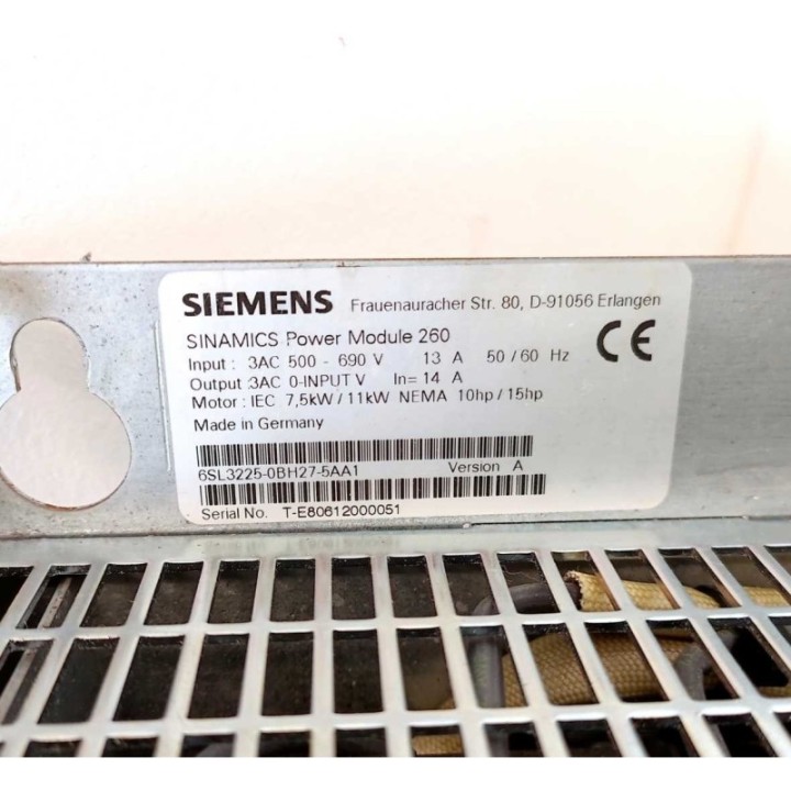 Siemens 6SL3225-0BH27-5AA1