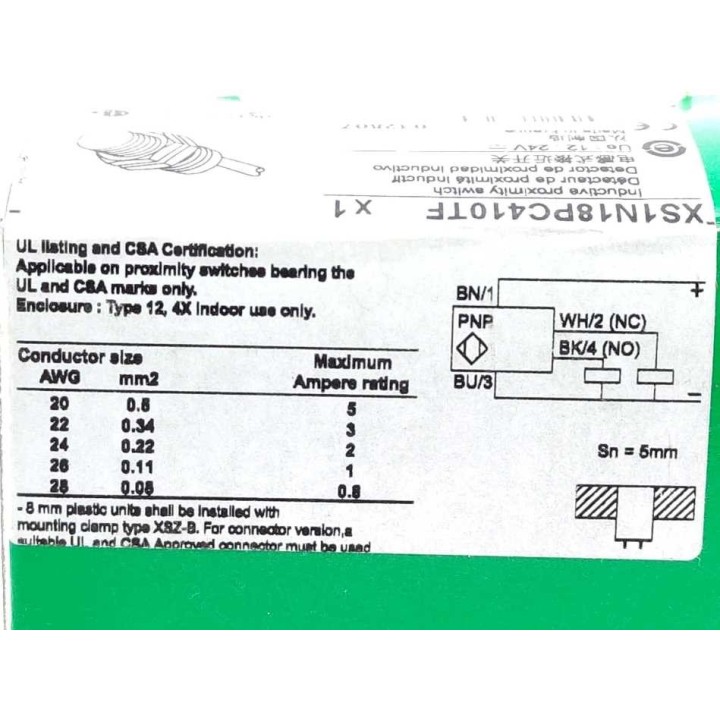 Schneider Electric XS1N18PC410TF