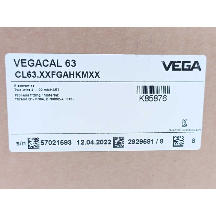 Vega CL63.XXFGAHKMXX