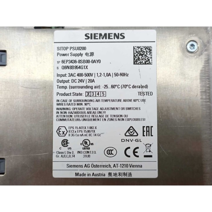 Siemens 6EP3436-8SB00-0AY0