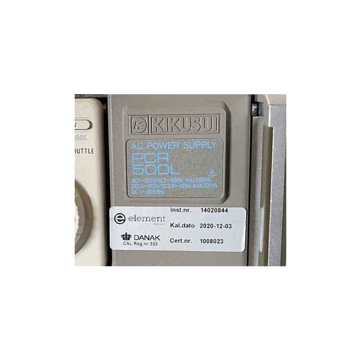 Kikusui PCR 500L