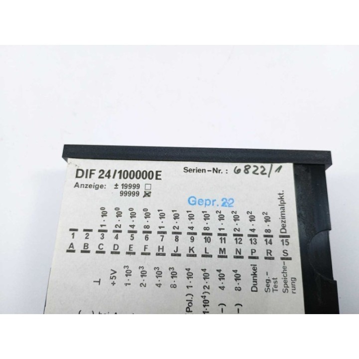  DIF24/100000E / DIF 24