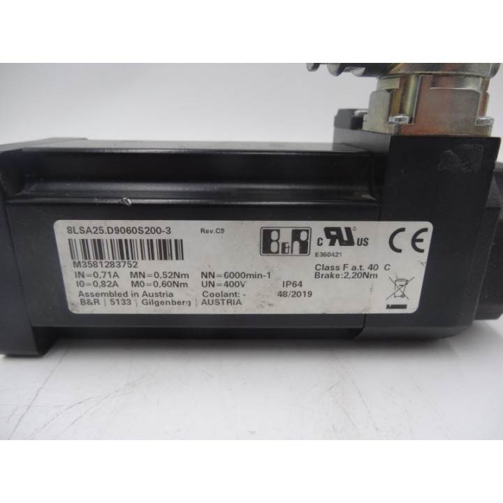 B&R Serwomotor B&R 8LSA25.D9060S200-3