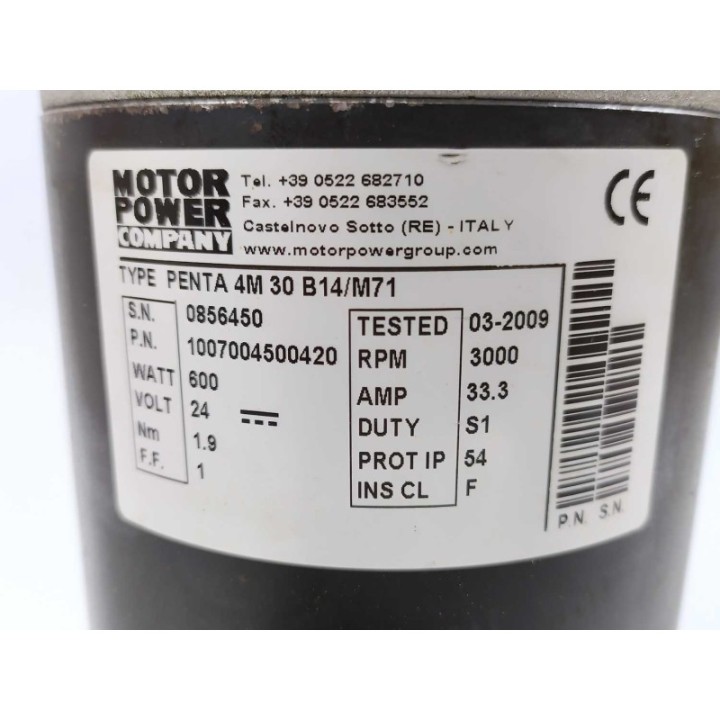 Motor Power Company PENTA 4M 30 B14 M71