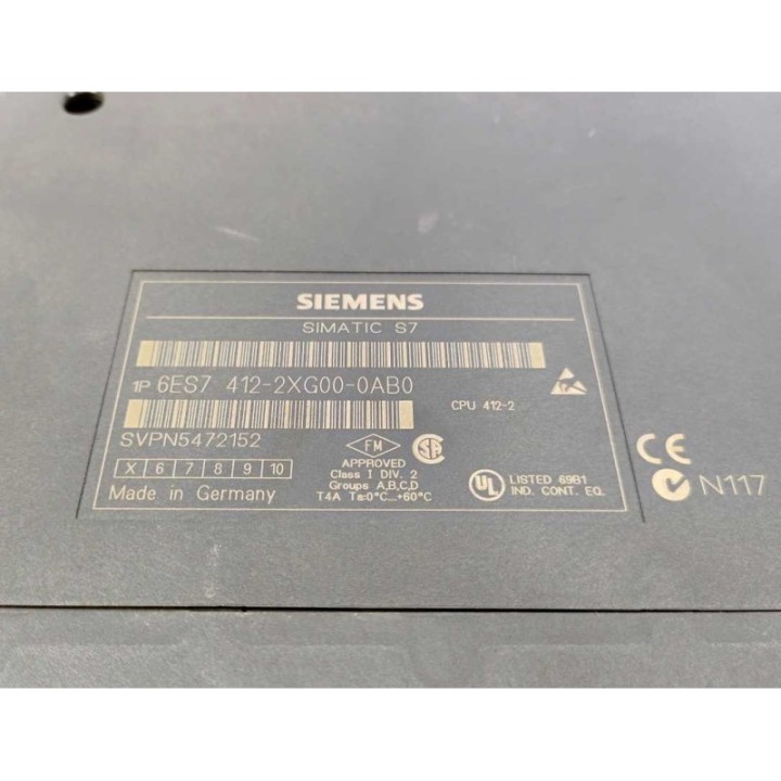 SIEMENS 6ES7412-2XG00-0AB0