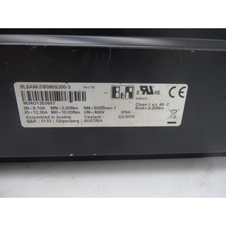 B&R B&R 8LSA46.DB060S200-3 Rev.:C9