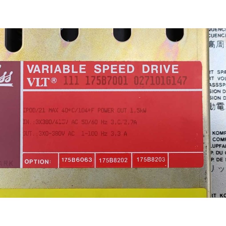 Danfoss 111 175B7001 027101G147