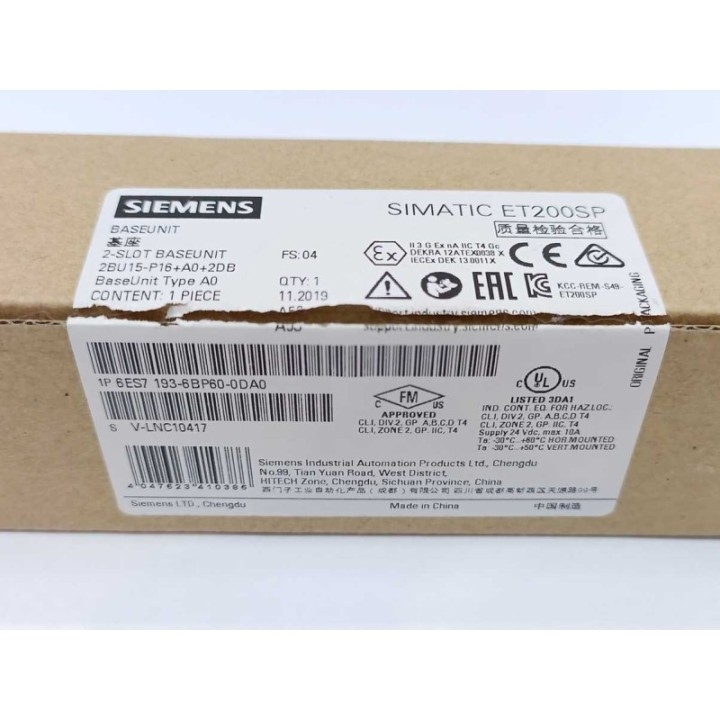 Siemens 6ES7193-6BP60-0DA0