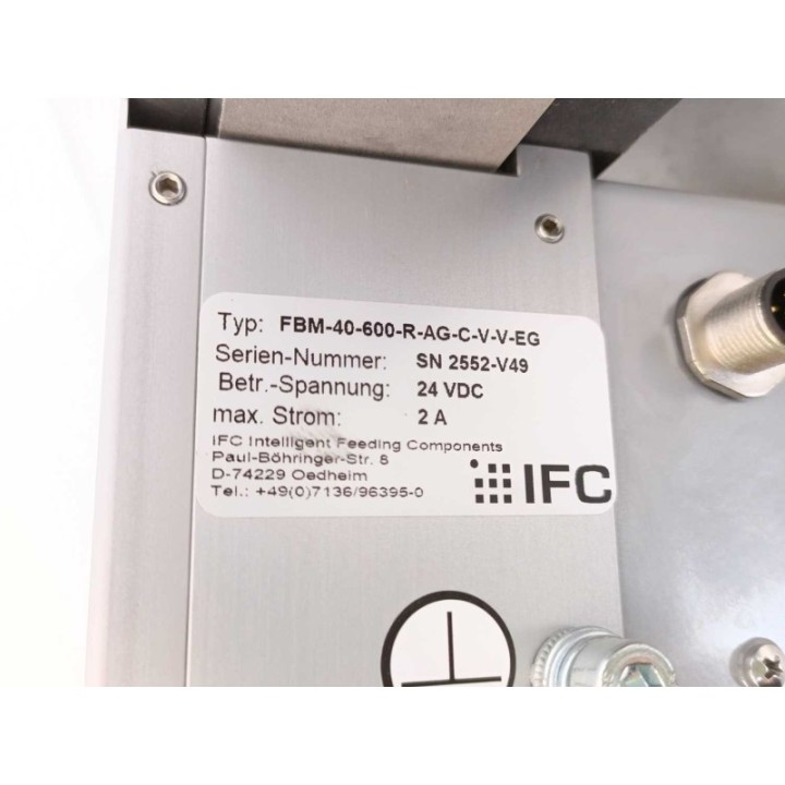 IFC FBM-40-600-R-AG-C-V-V-EG