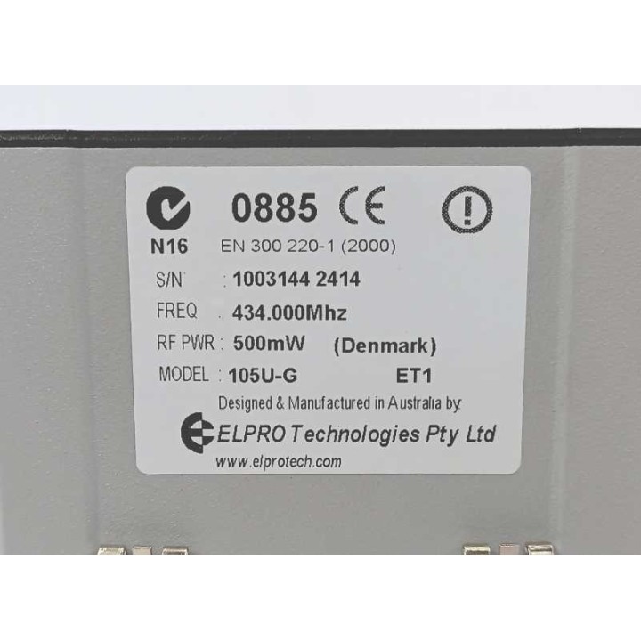 ELPRO Technologies 105U-G ET1