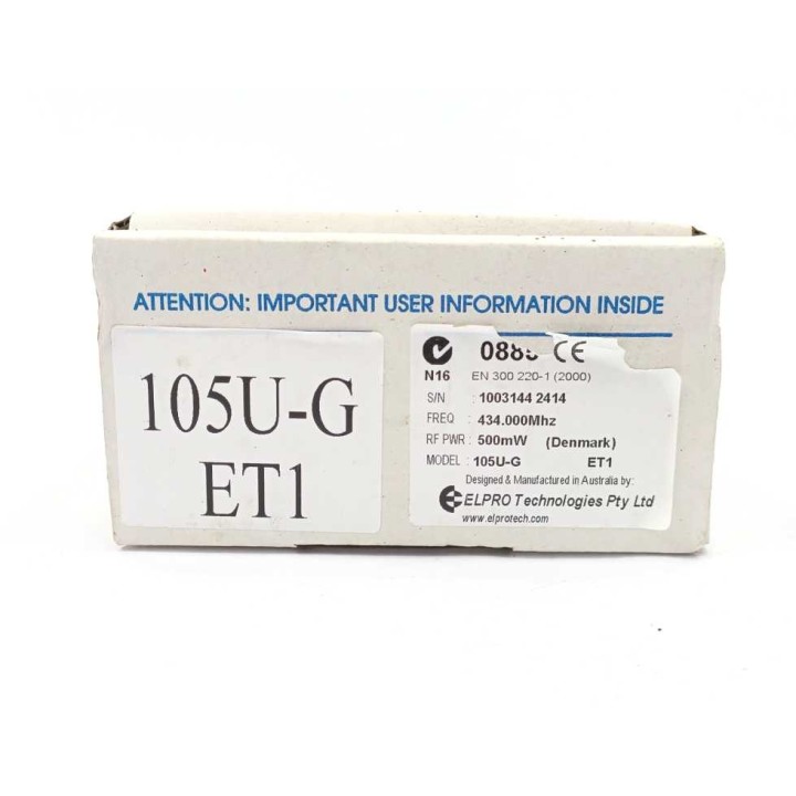 ELPRO Technologies 105U-G ET1