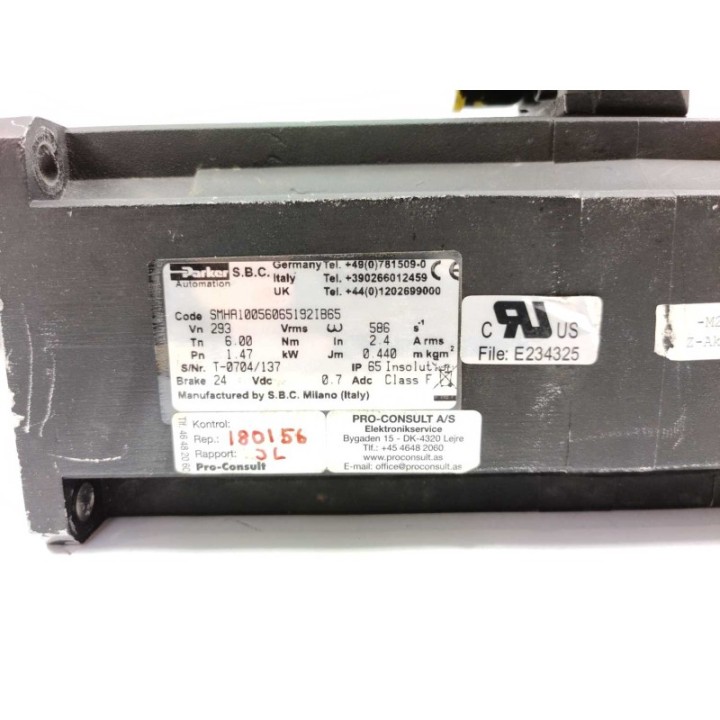 Parker Automation SMHA10056065192IB65