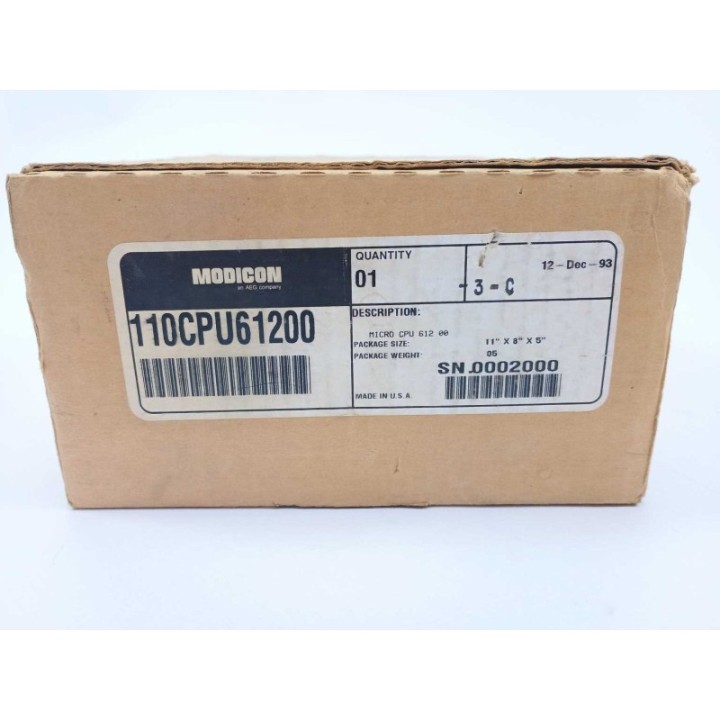 SCHNEIDER AUTOMATION 110CPU61200