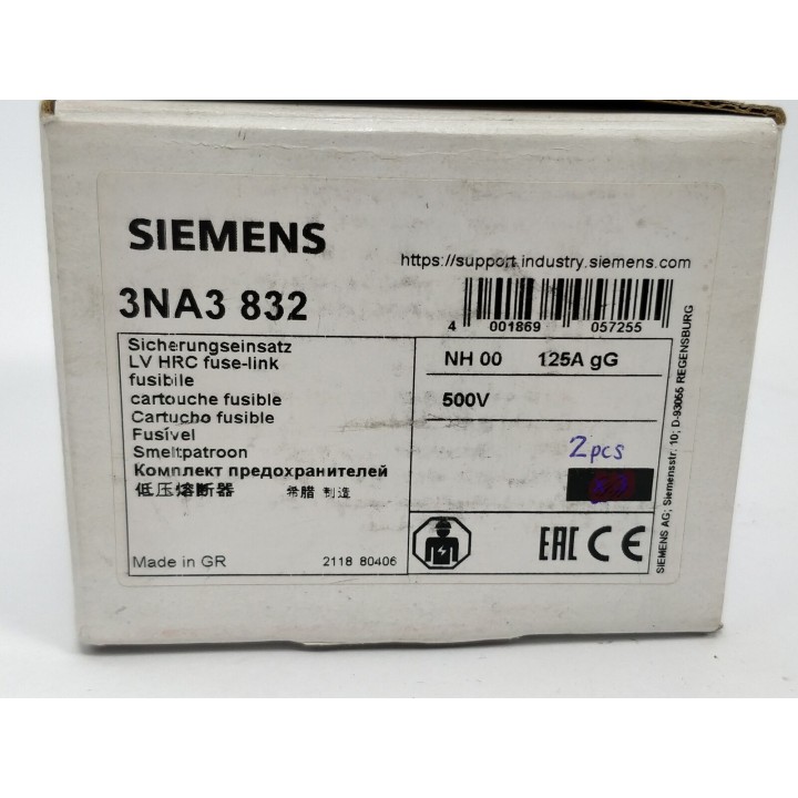 SIEMENS 3NA3832