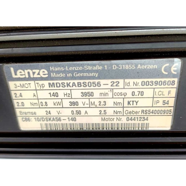 LENZE MDSKABS056-22