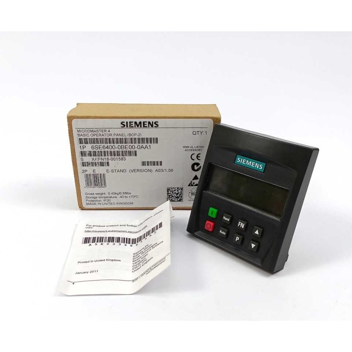 Siemens 6SE6400-0BE00-0AA1