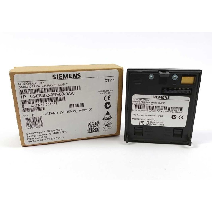 Siemens 6SE6400-0BE00-0AA1