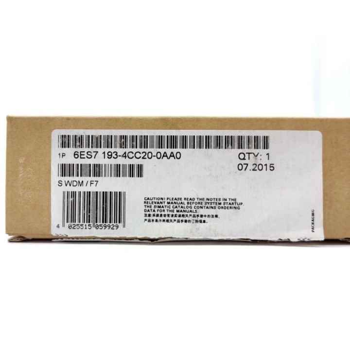 SIEMENS 6ES7193-4CC20-0AA0