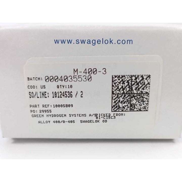 Swagelok M-400-3