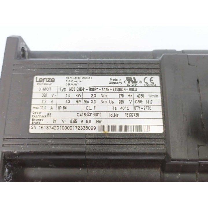 LENZE MCS 09D41-RS0P1-A14N-ST5800N-R0SU