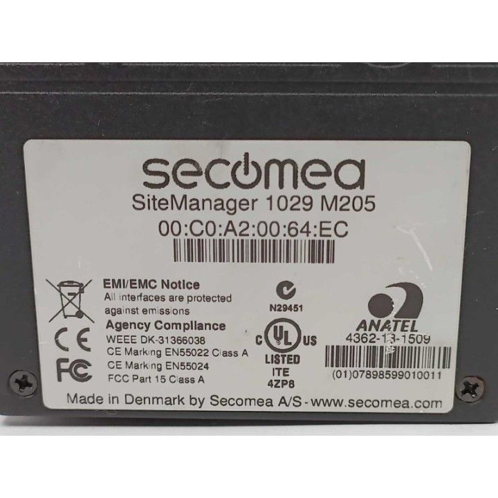 Secomea SiteManager 1029 M205