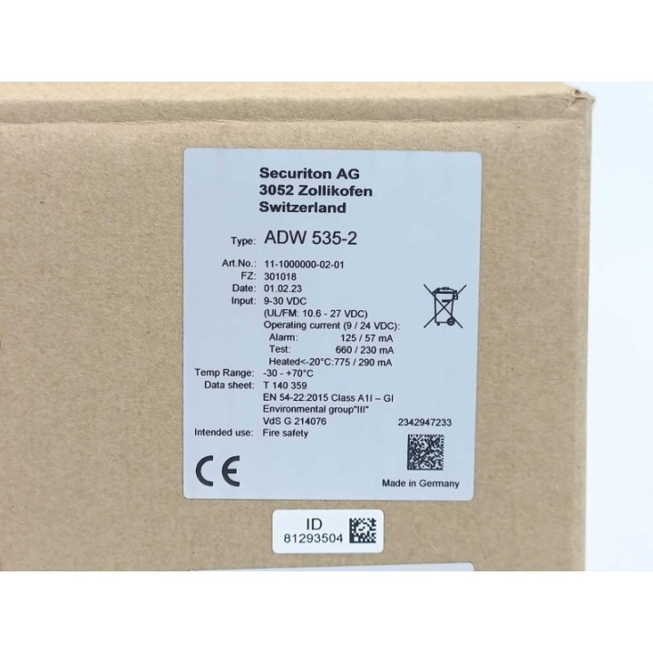 Securiton AG ADW 535-2