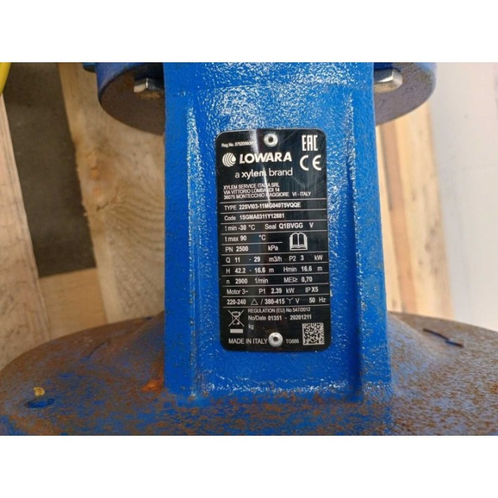Lowara 22SVI03-11MG040T5VQQE