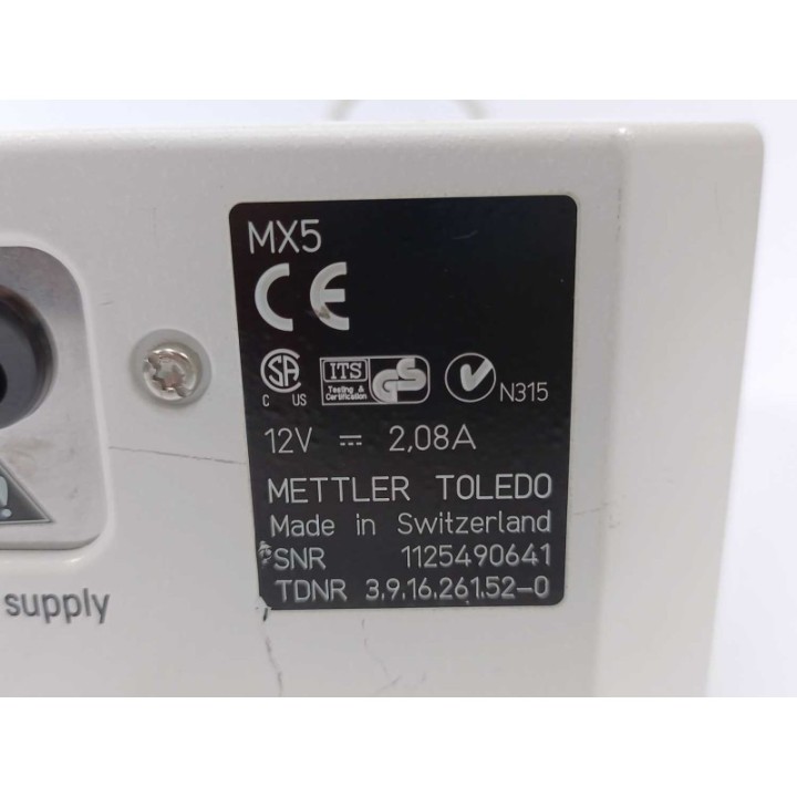 Mettler Toledo MX5