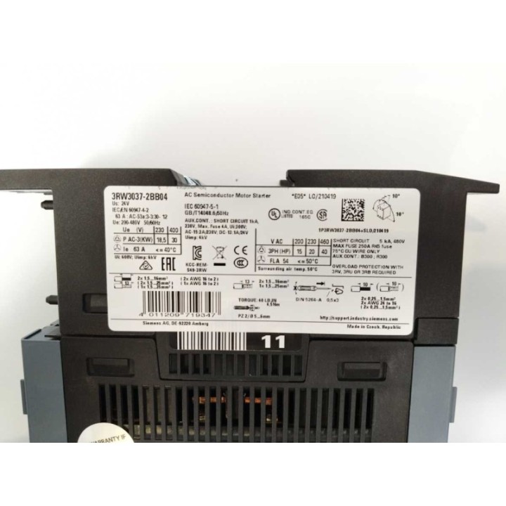 Siemens 3RW3037-2BB04