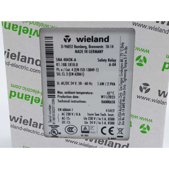 WIELAND R1.188.1810.0