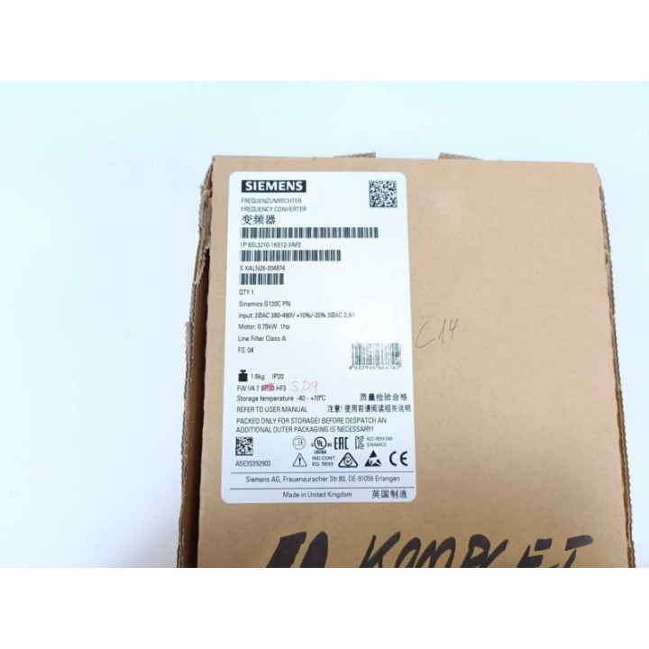 SIEMENS 6SL3210-1KE12-3AF2