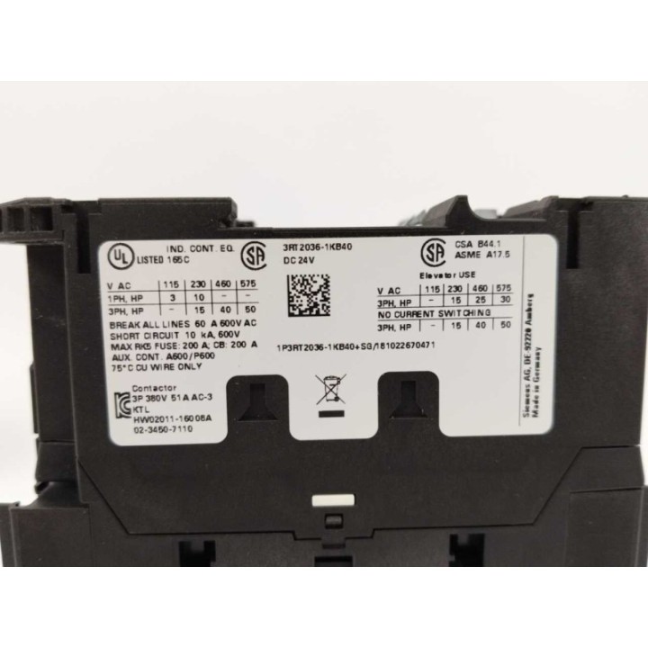 Siemens 3RT2036-1KB40