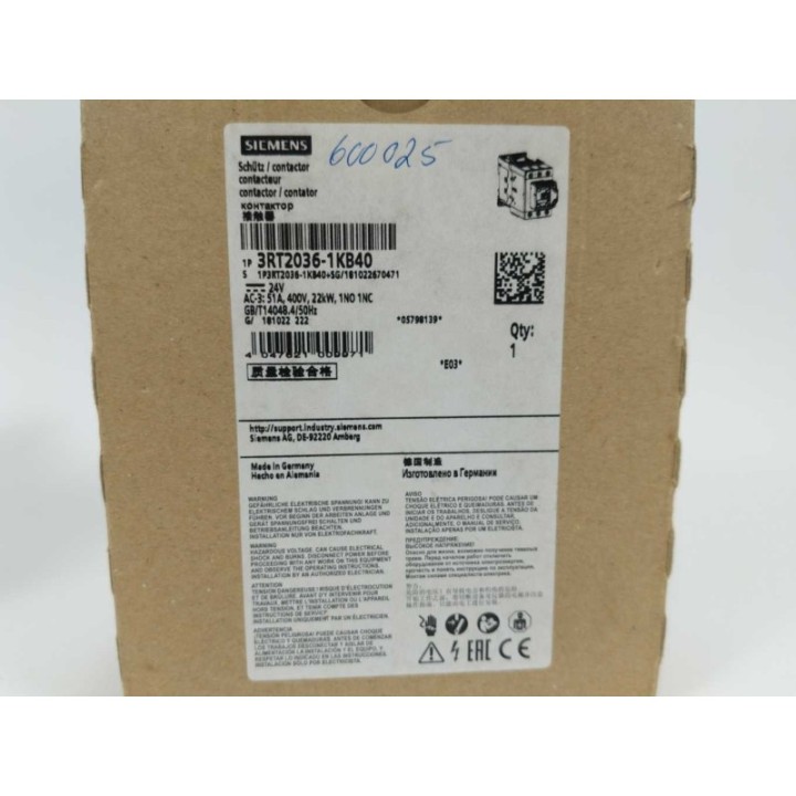 Siemens 3RT2036-1KB40