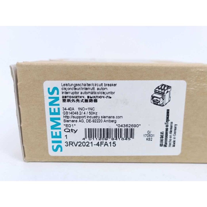 Siemens 3RV2021-4FA15