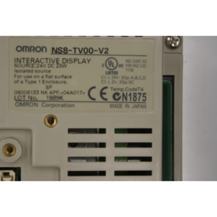 Omron Zestaw: 1x Omron NS8-TV00-V2, 3x Eaton M22-LED-, 1x Eaton M22-PVT