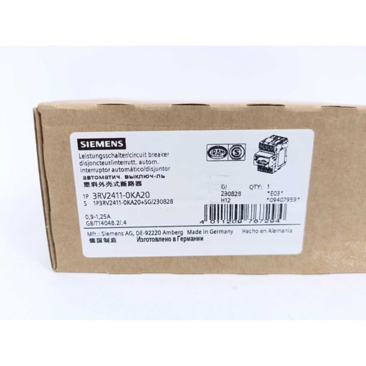 Siemens 3RV2411-0KA20