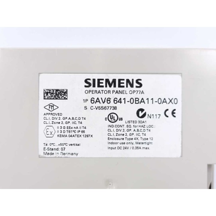 Siemens 6AV6641-0BA11-0AX0