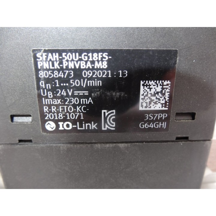 FESTO Festo SFAH-50U-G18FS-PNLK-PNVBA-M8